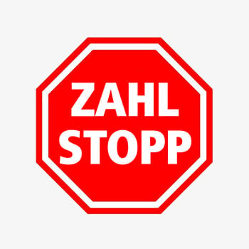 Zahlstopp