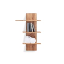 ANDINO Wandboard mit 3 Böden, Material Massivholz, Wildeiche geölt ANDINO Wandboard mit 3 Böden, Material Massivholz, Wildeiche geölt