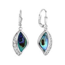 Ohrhänger 925-Sterling Silber rhodiniert Abalone Ohrhänger 925-Sterling Silber rhodiniert Abalone