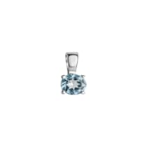 Anhänger 925/- Sterling Silber rhodiniert Blautopas Anhänger 925/- Sterling Silber rhodiniert Blautopas