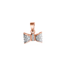 Anhänger 925-Sterling Silber rhodiniert teilweise rose vergoldet Zirkonia Anhänger 925-Sterling Silber rhodiniert teilweise rose vergoldet Zirkonia