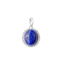 Anhänger 925-Sterling Silber rhodiniert Lapislazuli Anhänger 925-Sterling Silber rhodiniert Lapislazuli