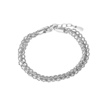 Armband 925/- Sterling Silber rhodiniert Kugelkette Armband 925/- Sterling Silber rhodiniert Kugelkette