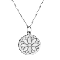 Anhänger mit Kette 925/- Sterling Silber rhodiniert Anhänger mit Kette 925/- Sterling Silber rhodiniert