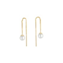 Ohrhänger 333/- Gelbgold glanz Süßwasserzuchtperle Ohrhänger 333/- Gelbgold glanz Süßwasserzuchtperle
