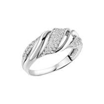 Ring 925/- Sterling Silber rhodiniert Zirkonia Ring 925/- Sterling Silber rhodiniert Zirkonia