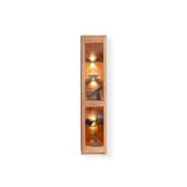 NESTOR ONE Vitrine schmal, Material Teilmassiv, Kernbuche lackiert NESTOR ONE Vitrine schmal, Material Teilmassiv, Kernbuche lackiert