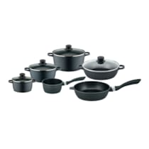 Topfset "Black Cast Aluguss Induktion", 10-teilig Topfset "Black Cast Aluguss Induktion", 10-teilig
