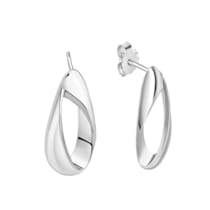 Ohrhänger 925/- Sterling Silber rhodiniert glanz Ohrhänger 925/- Sterling Silber rhodiniert glanz