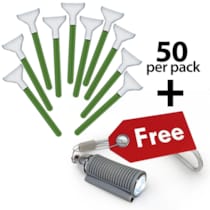 MXD100 Green 1.0x Vswabs bulk 50 Stück MXD100 Green 1.0x Vswabs bulk 50 Stück