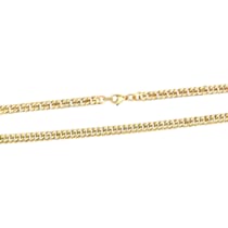 Kette Edelstahl gelb PVD beschichtet Panzerkette 50cm Kette Edelstahl gelb PVD beschichtet Panzerkette 50cm