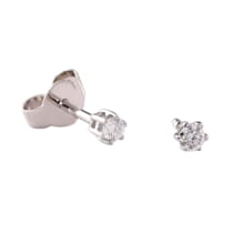 GL8158 Damen-Ohrringe 585 Weißgold Diamant-Ohrstecker 0,1 Karat GL8158 Damen-Ohrringe 585 Weißgold Diamant-Ohrstecker 0,1 Karat