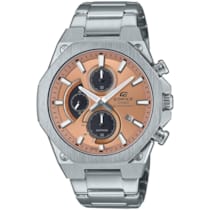 EFS-S570D-5AUEF Edifice Solar Chrono Herrenuhr Stahl/Haselnussbra EFS-S570D-5AUEF Edifice Solar Chrono Herrenuhr Stahl/Haselnussbra