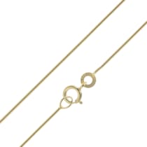 15668 Feine Schlangenkette 333 Gold Collierkette Breite 0,8 mm 15668 Feine Schlangenkette 333 Gold Collierkette Breite 0,8 mm