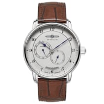 8568-1 Herrenuhr Automatik Friedrichshafen mit Lederband Braun 8568-1 Herrenuhr Automatik Friedrichshafen mit Lederband Braun