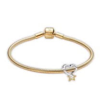 68610 Starter-Armband für Damen Set Glücksstern und Herz Goldfarb 68610 Starter-Armband für Damen Set Glücksstern und Herz Goldfarb