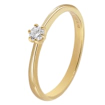 GL8653 Damenring mit Lab Grown Diamant 0,10 ct Gold 333 Brillantr GL8653 Damenring mit Lab Grown Diamant 0,10 ct Gold 333 Brillantr