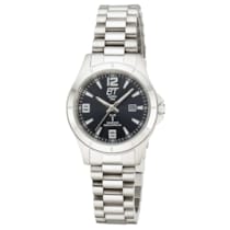 ELS-11674-22M Funk-Solar Damenuhr Gobi Lady Stahl/Schwarz ELS-11674-22M Funk-Solar Damenuhr Gobi Lady Stahl/Schwarz