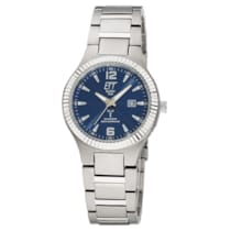 ELT-11670-32M Funk-Solar Damenuhr Everest Lady Titan/Blau ELT-11670-32M Funk-Solar Damenuhr Everest Lady Titan/Blau