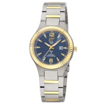 ELT-11671-32M Funk-Solar Damenuhr Everest Lady Titan/Blau ELT-11671-32M Funk-Solar Damenuhr Everest Lady Titan/Blau