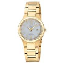 ELT-11673-12M Funk-Solar Damenuhr Everest Lady Goldfarben ELT-11673-12M Funk-Solar Damenuhr Everest Lady Goldfarben