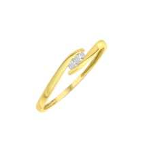 Ring 375 Gelbgold mit Diamant Ring 375 Gelbgold mit Diamant