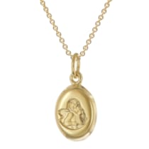 28584 Mädchen-Anhänger Engel Gold 333/8K Mit Vergoldeter Silberke 28584 Mädchen-Anhänger Engel Gold 333/8K Mit Vergoldeter Silberke