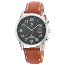 EGS-11499-22L Funk-Solaruhr für Herren Basic Braun/Schwarz EGS-11499-22L Funk-Solaruhr für Herren Basic Braun/Schwarz