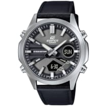 EFV-C120L-8AEF Edifice Herrenuhr Chronograph mit Lederband Schwar EFV-C120L-8AEF Edifice Herrenuhr Chronograph mit Lederband Schwar
