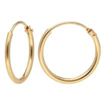 28081 Damen-Ohrringe Gold 333 / 8K Creolen Breite 1,3 mm Ø 15 mm 28081 Damen-Ohrringe Gold 333 / 8K Creolen Breite 1,3 mm Ø 15 mm