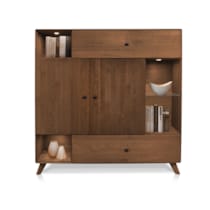 JAKARTA Highboard II, Material Massivholz, Kernbuche Tabak geölt JAKARTA Highboard II, Material Massivholz, Kernbuche Tabak geölt