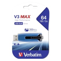 USB-Stick Store n Go V3 MAX 64GB USB 3.0 Read max. 300MBs 49807 USB-Stick Store n Go V3 MAX 64GB USB 3.0 Read max. 300MBs 49807